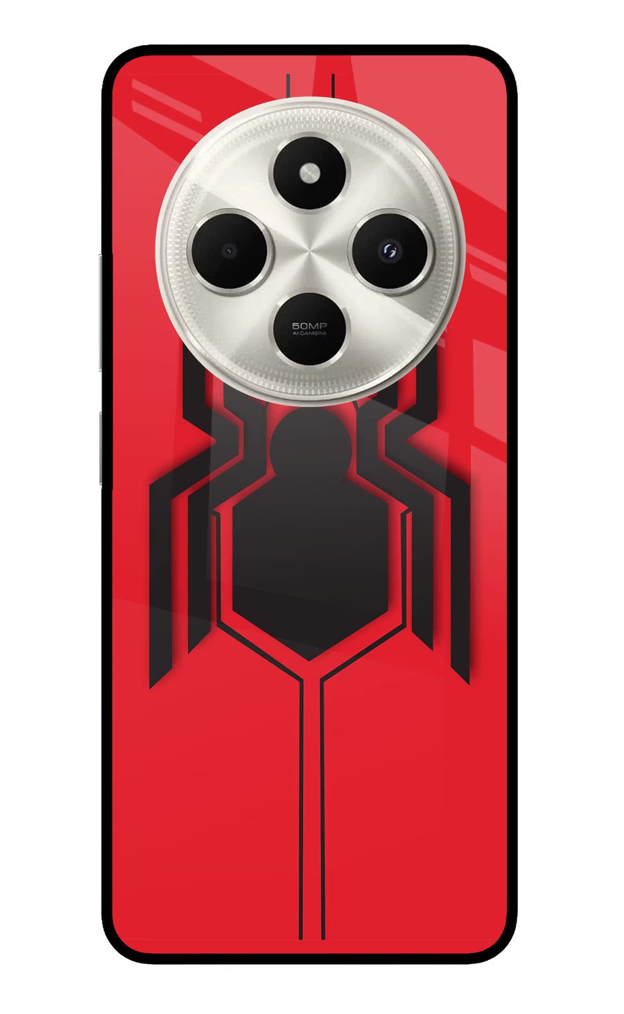 Spider Poco C75 5G Back Cover, Metal case