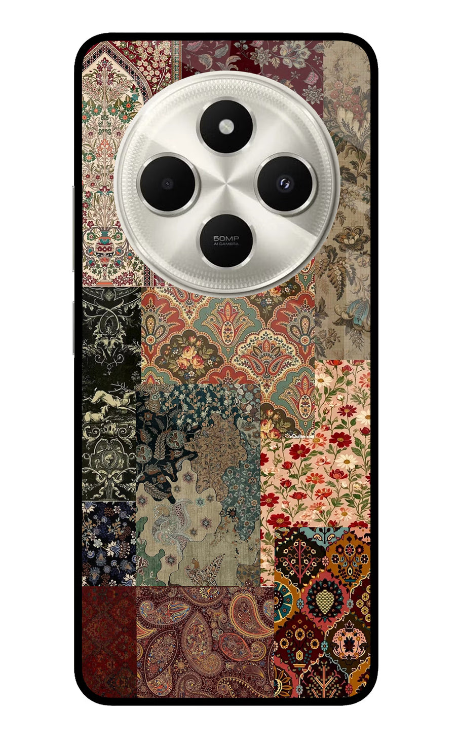 Desi Print Poco C75 5G Back Cover, Metal case