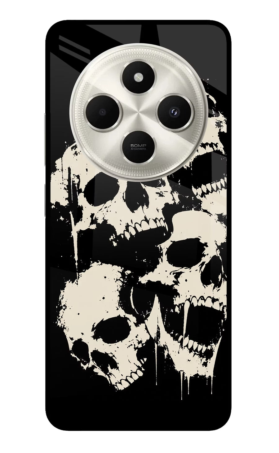Dead Stack Poco C75 5G Back Cover, Metal case