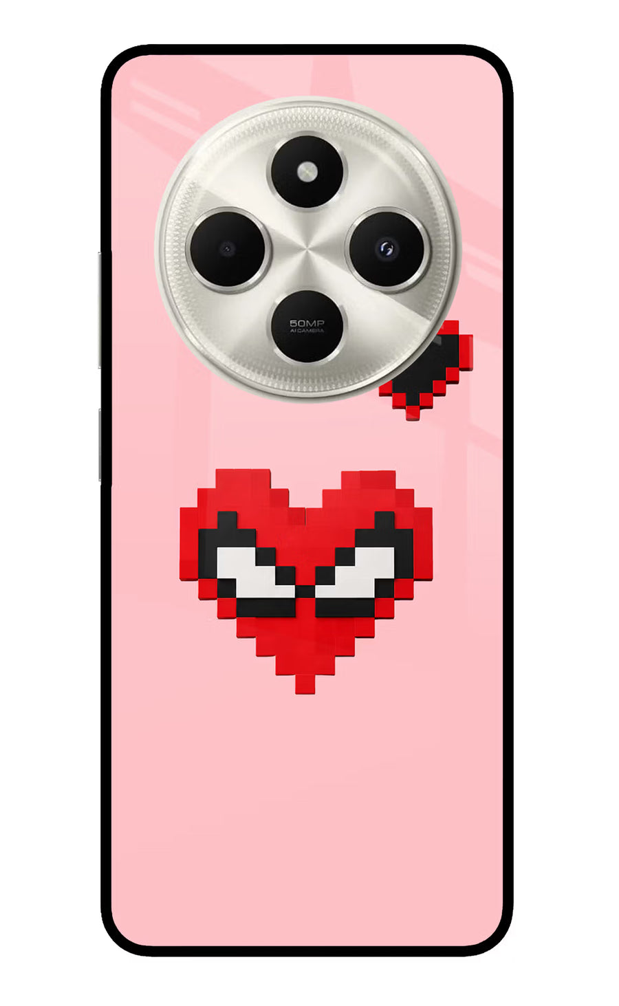 Gwen Heart Poco C75 5G Back Cover, Metal case