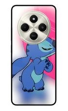 Stitch Hug Poco C75 5G Metal Case Back Cover by Casekaro