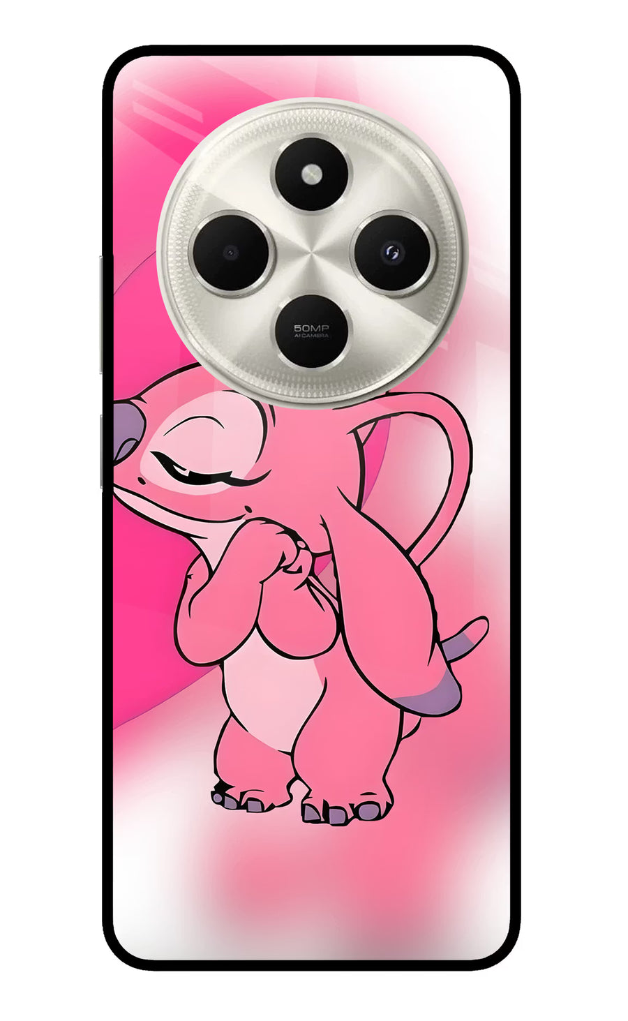 Angel Hug Poco C75 5G Back Cover, Metal case