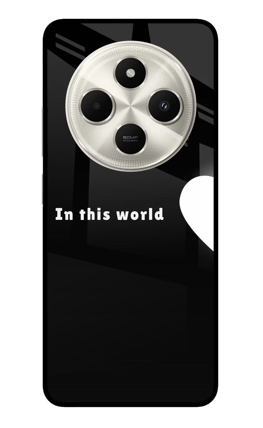 This World Poco C75 5G Back Cover, Metal case
