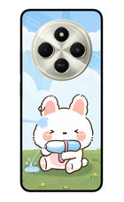 Bunny Treat Poco C75 5G Metal Case Back Cover by Casekaro