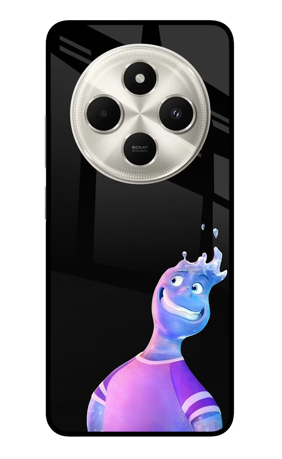 Wade Wave Poco C75 5G Back Cover, Metal case