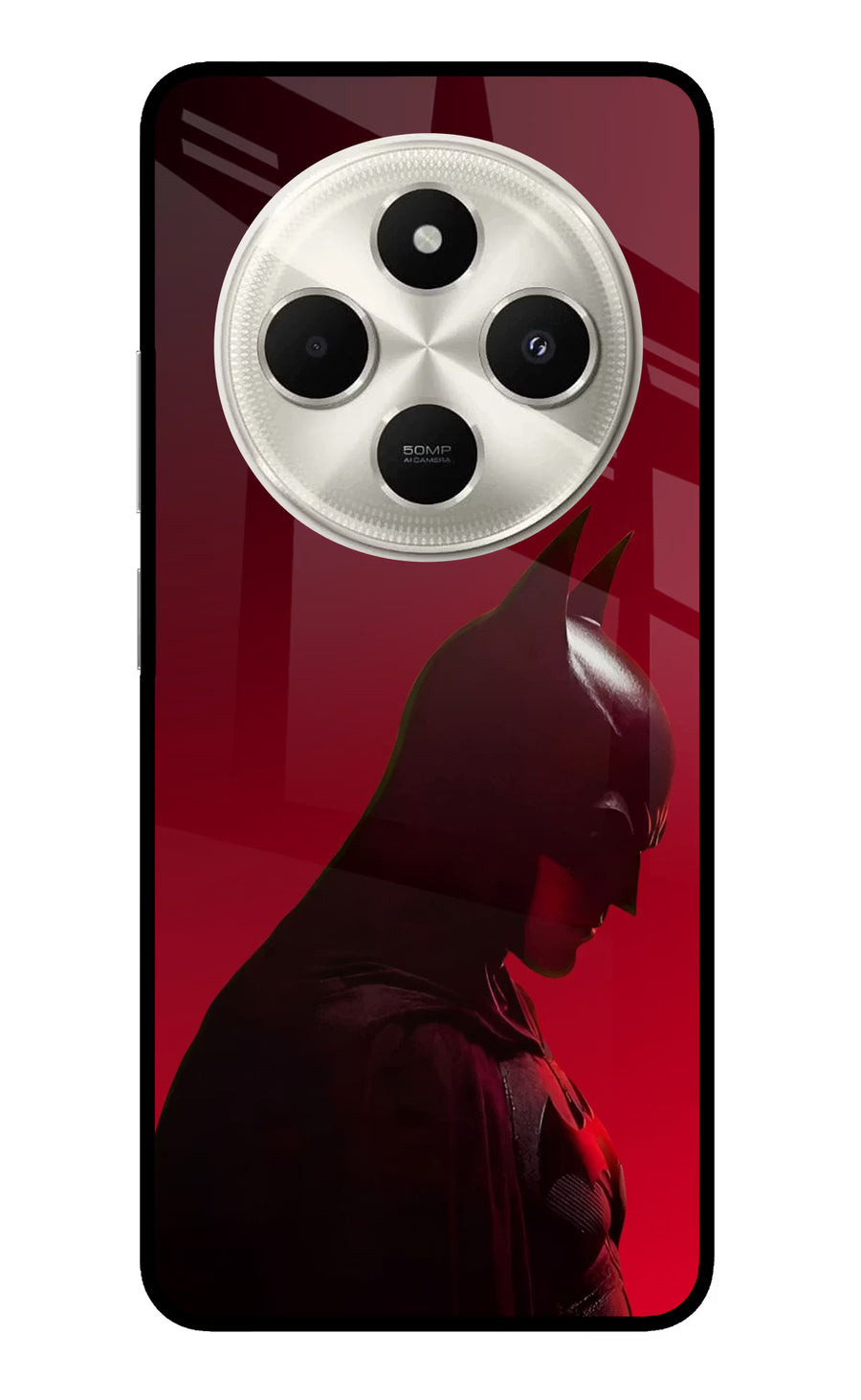 Dark Knight Poco C75 5G Back Cover, Metal case
