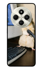 Hacker Hamster Poco C75 5G Metal Case Back Cover by Casekaro