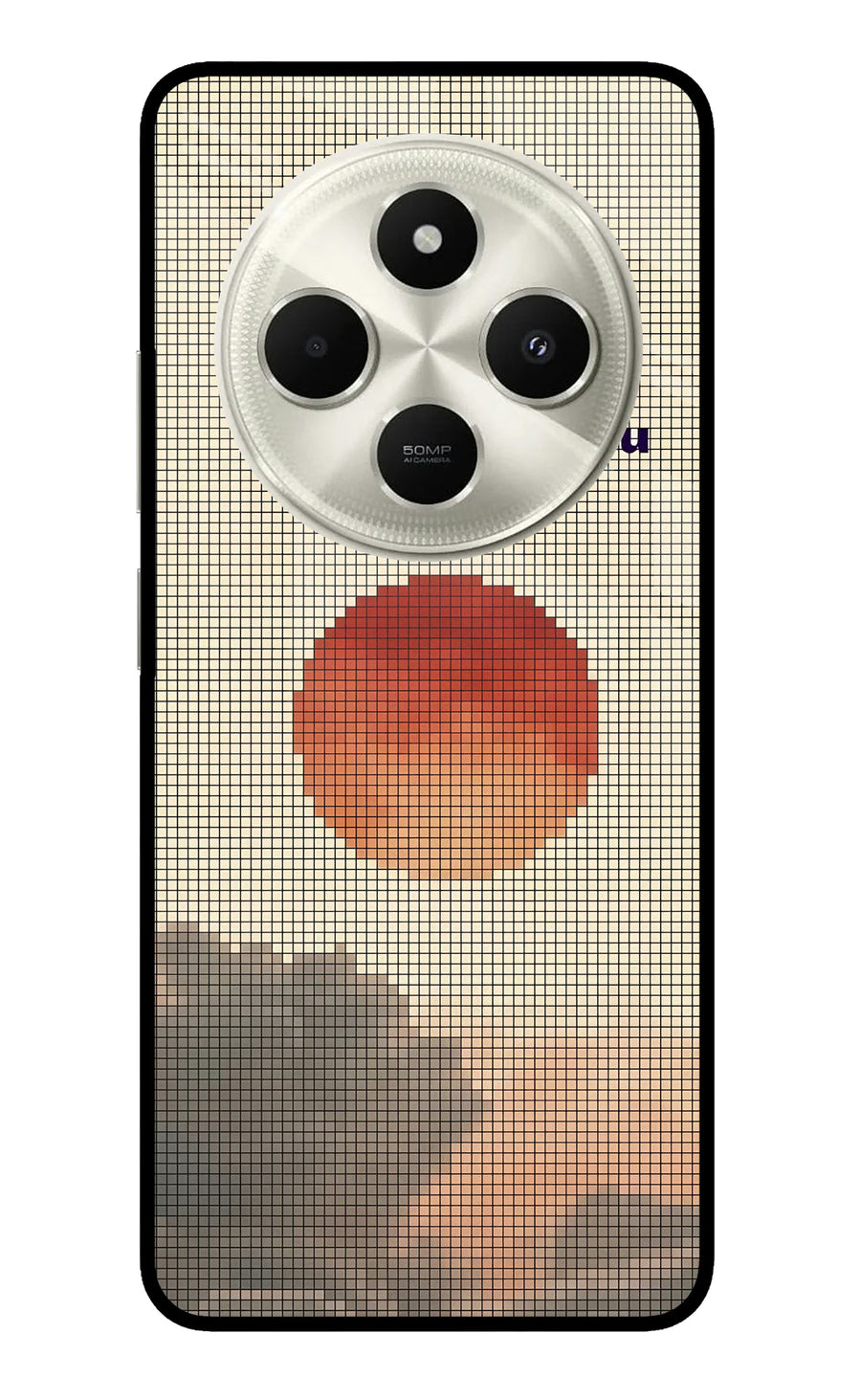 Pixel Sun Poco C75 5G Back Cover, Metal case