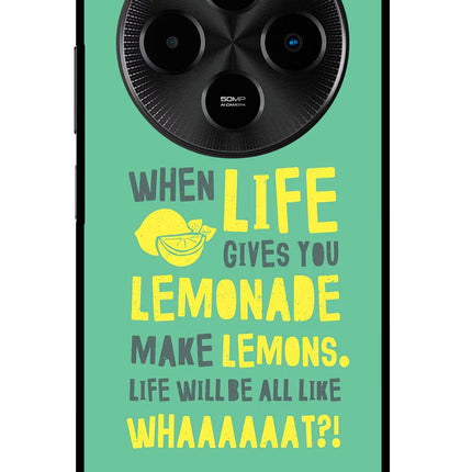 Quote Poco M7 5G Metal Case Back Cover by Casekaro