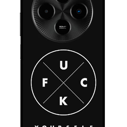 Go Fuck Yourself Poco M7 5G Metal Case Back Cover by Casekaro