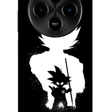 Goku Shadow Poco M7 5G Metal Case Back Cover by Casekaro