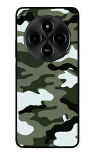 Camouflage Poco M7 5G Metal Case Back Cover by Casekaro