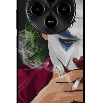Joker Smoking Poco M7 5G Metal Case Back Cover by Casekaro