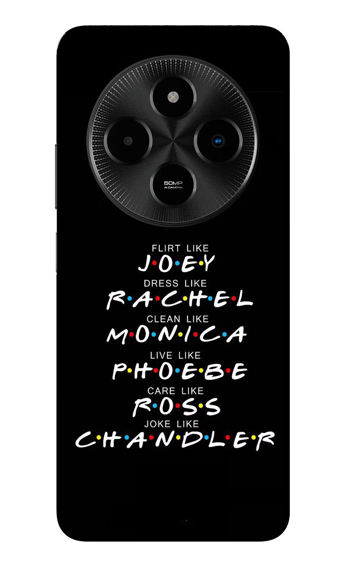FRIENDS Character Poco M7 5G Metal Case Back Cover by Casekaro