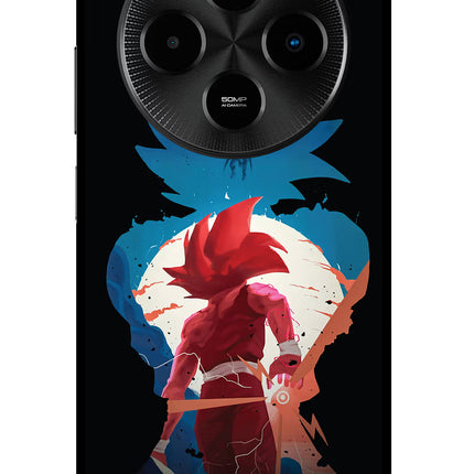 Goku Poco M7 5G Metal Case Back Cover by Casekaro