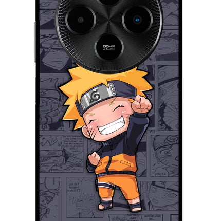 Chota Naruto Poco M7 5G Metal Case Back Cover by Casekaro