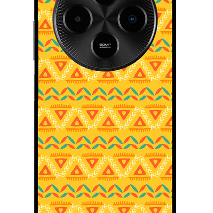 Tribal Pattern Poco M7 5G Metal Case Back Cover by Casekaro