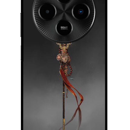 Shiv Trishul Poco M7 5G Metal Case Back Cover by Casekaro