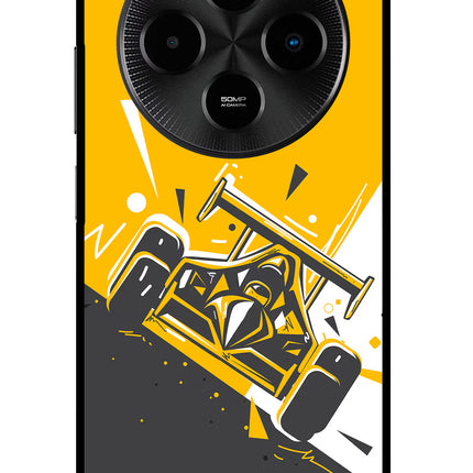 Track King Poco M7 5G Metal Case Back Cover by Casekaro