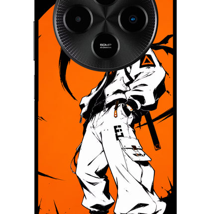 Street Samurai  Poco M7 5G Metal Case Back Cover by Casekaro