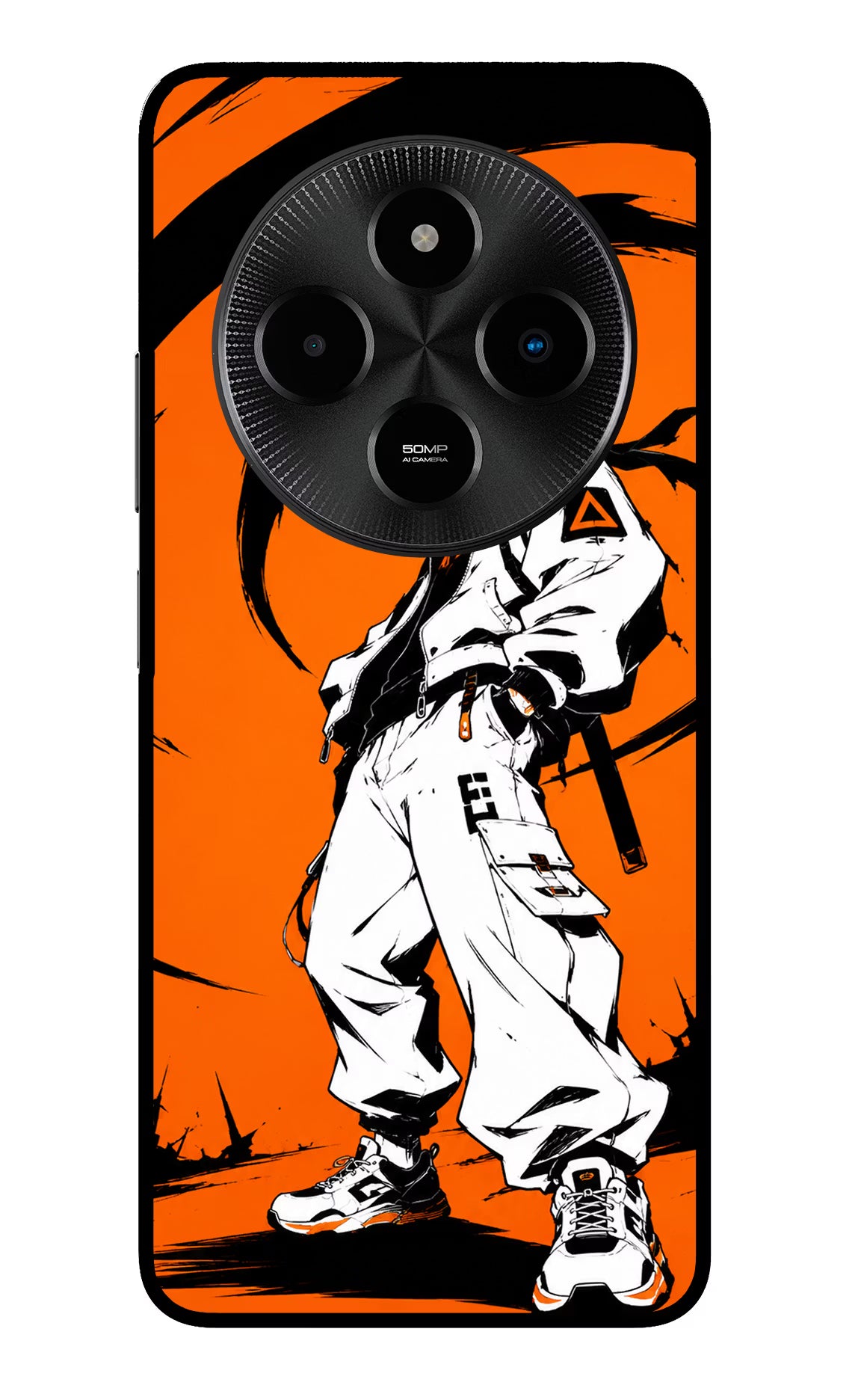 Street Samurai  Poco M7 5G Metal Case Back Cover by Casekaro