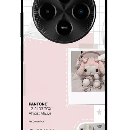 Pantone Asthetic Poco M7 5G Metal Case Back Cover by Casekaro