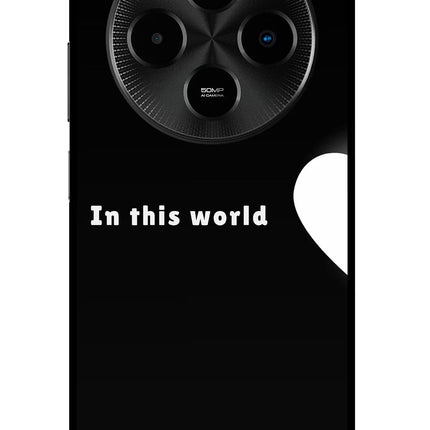 This World Poco M7 5G Metal Case Back Cover by Casekaro
