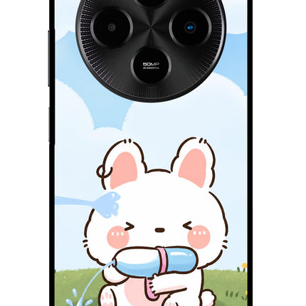 Bunny Treat Poco M7 5G Metal Case Back Cover by Casekaro