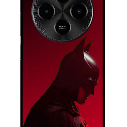 Dark Knight Poco M7 5G Metal Case Back Cover by Casekaro