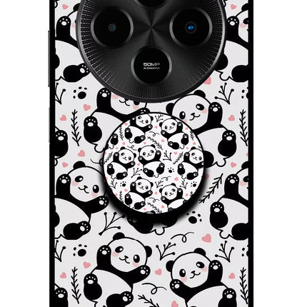 Cute Panda Poco M7 5G Pop Case by Casekaro