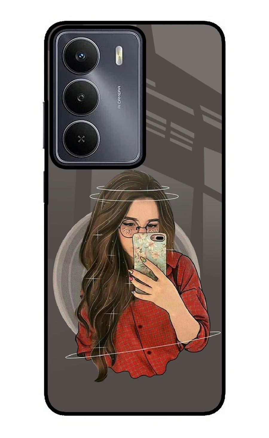 Selfie Queen Realme Narzo 80 Lite 5G Back Cover, Metal case