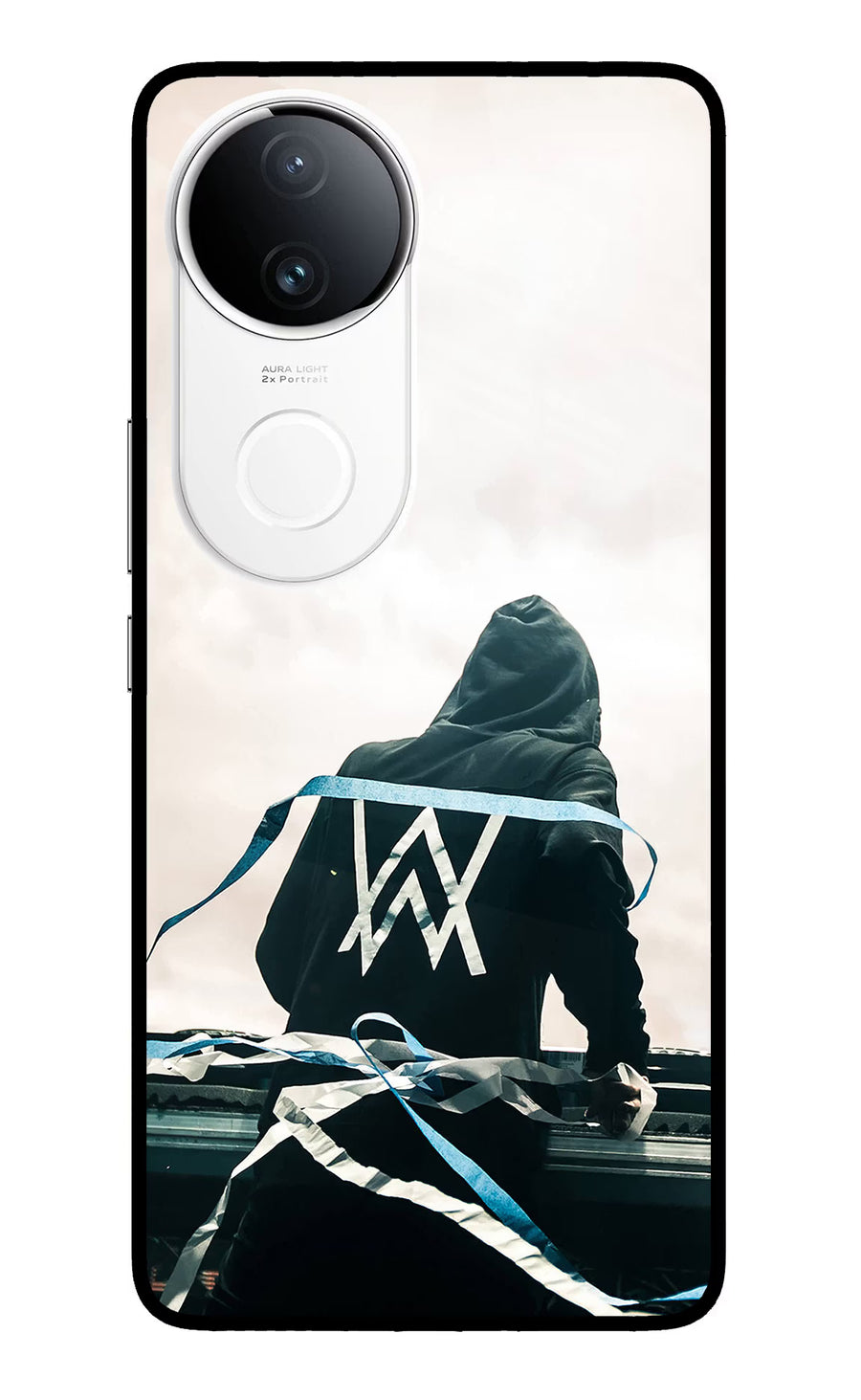 Alan Walker Vivo T4R 5G Back Cover, Metal case