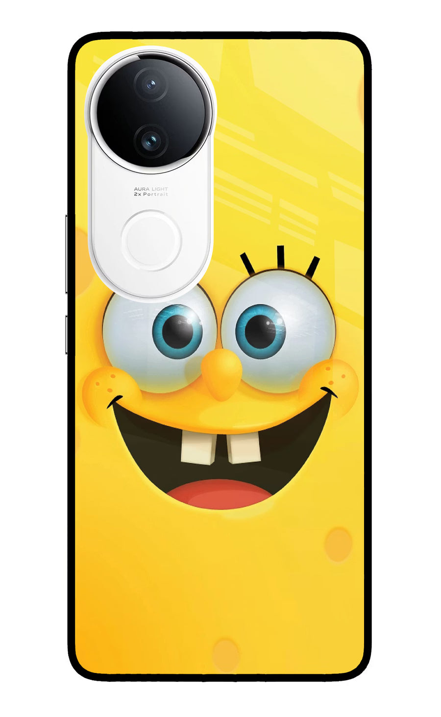 Sponge 1 Vivo T4R 5G Back Cover, Metal case
