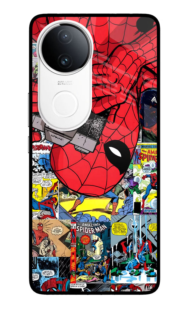 Spider Man Vivo T4R 5G Metal Case Back Cover by Casekaro
