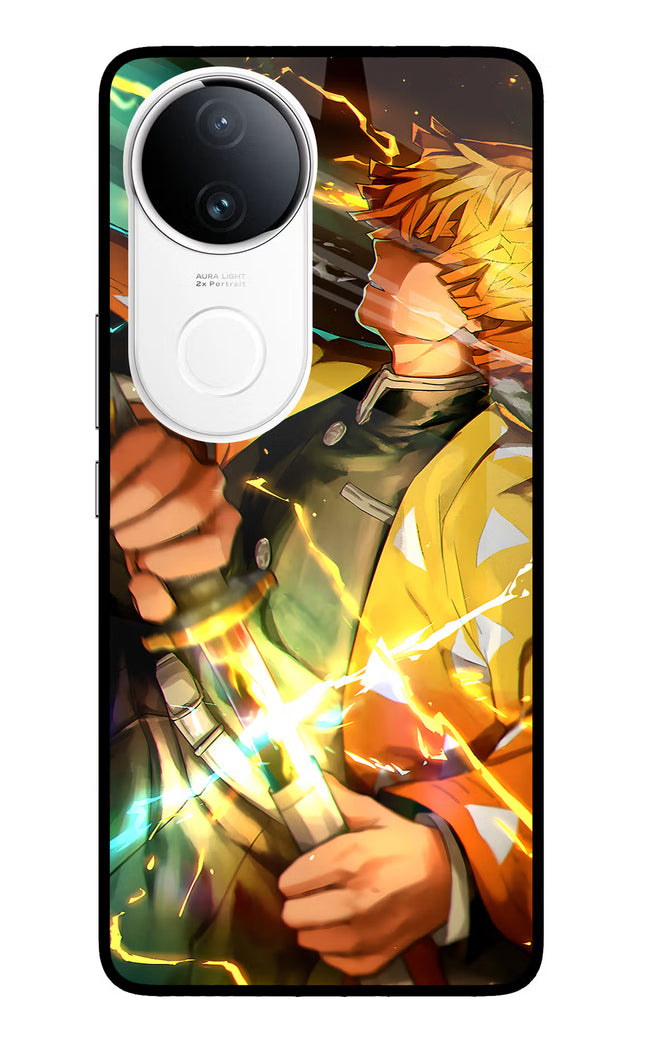Demon Slayer Vivo T4R 5G Metal Case Back Cover by Casekaro