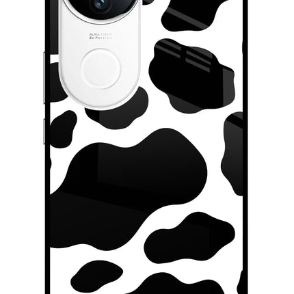 Cow Spots Vivo T4R 5G Metal Case Back Cover by Casekaro