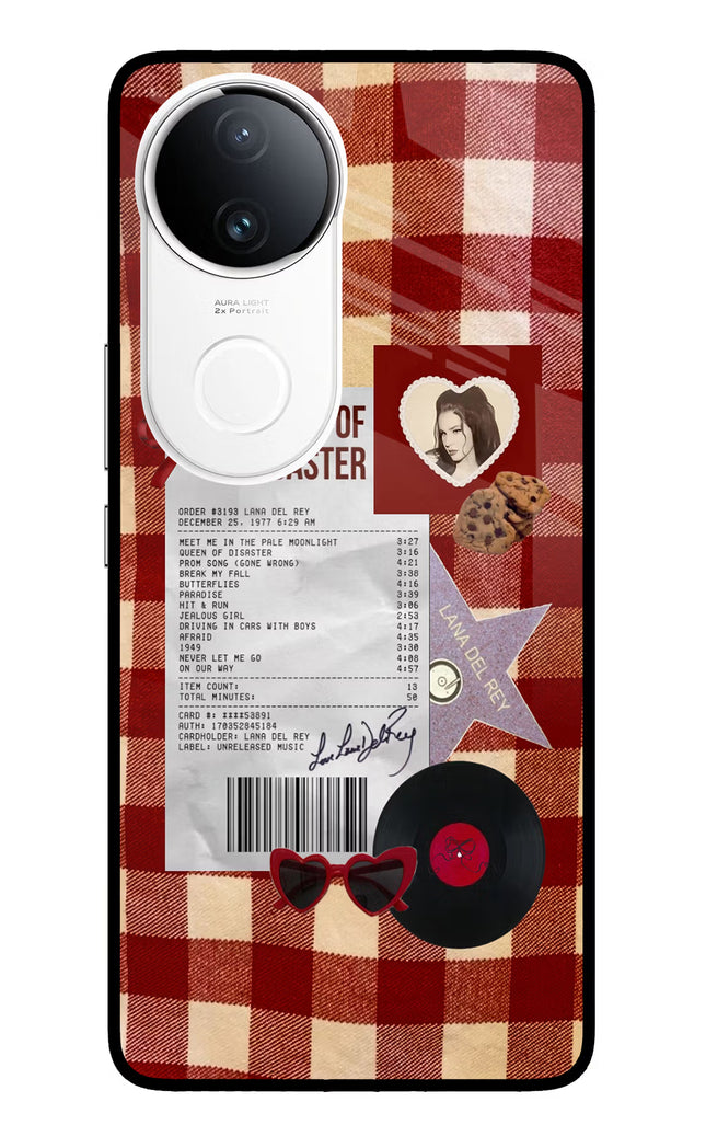 Queen of Disaster Vivo T4R 5G Metal Case Back Cover by Casekaro