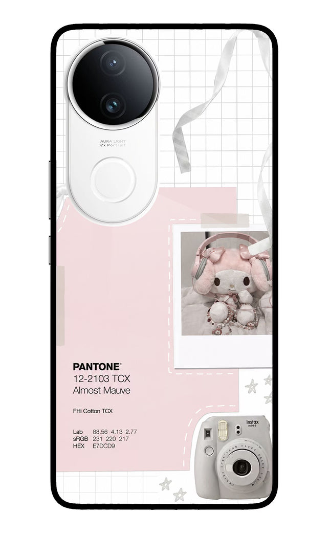 Pantone Asthetic Vivo T4R 5G Metal Case Back Cover by Casekaro