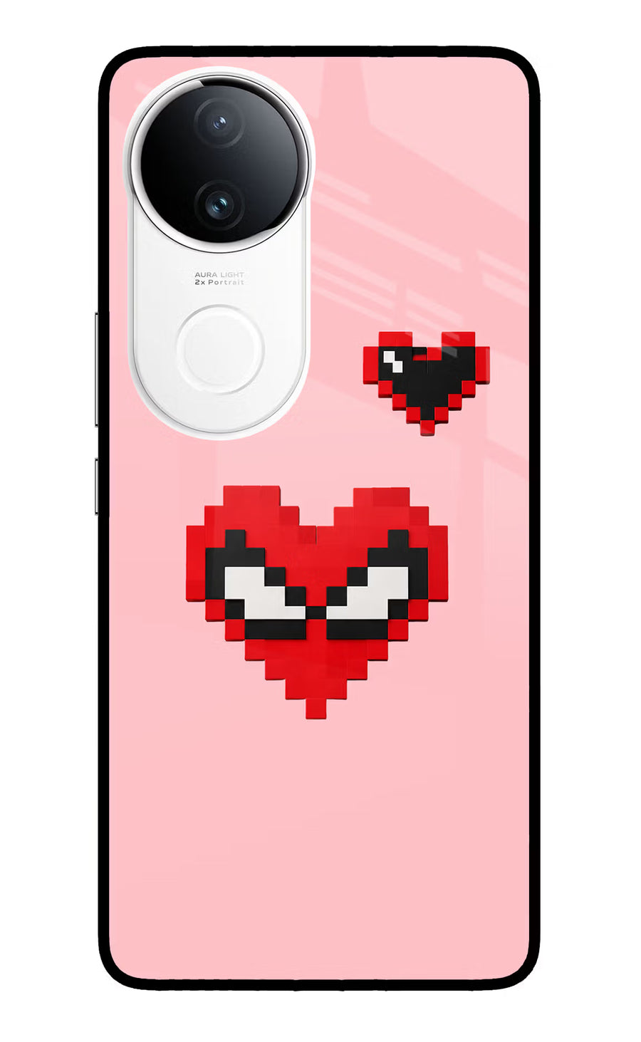Gwen Heart Vivo T4R 5G Back Cover, Metal case