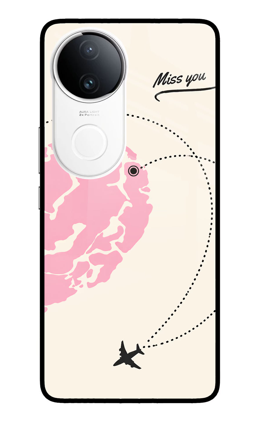 Miss Orbit Vivo T4R 5G Back Cover, Metal case