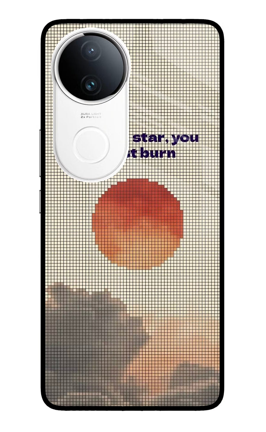 Pixel Sun Vivo T4R 5G Back Cover, Metal case