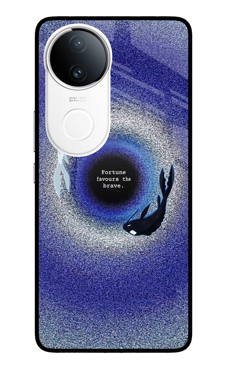 Dark Koi Vivo T4R 5G Back Cover, Metal case