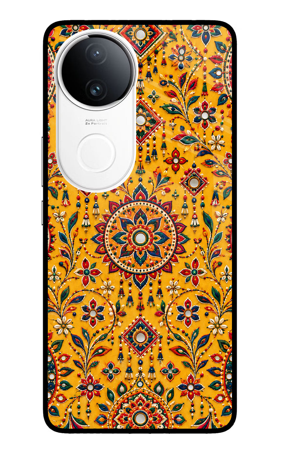 Sunlit Aura Vivo T4R 5G Back Cover, Metal case