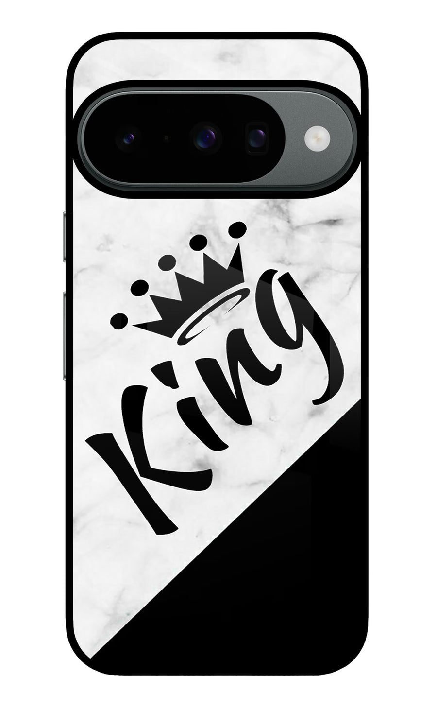 King Google Pixel 10 Back Cover, Metal case