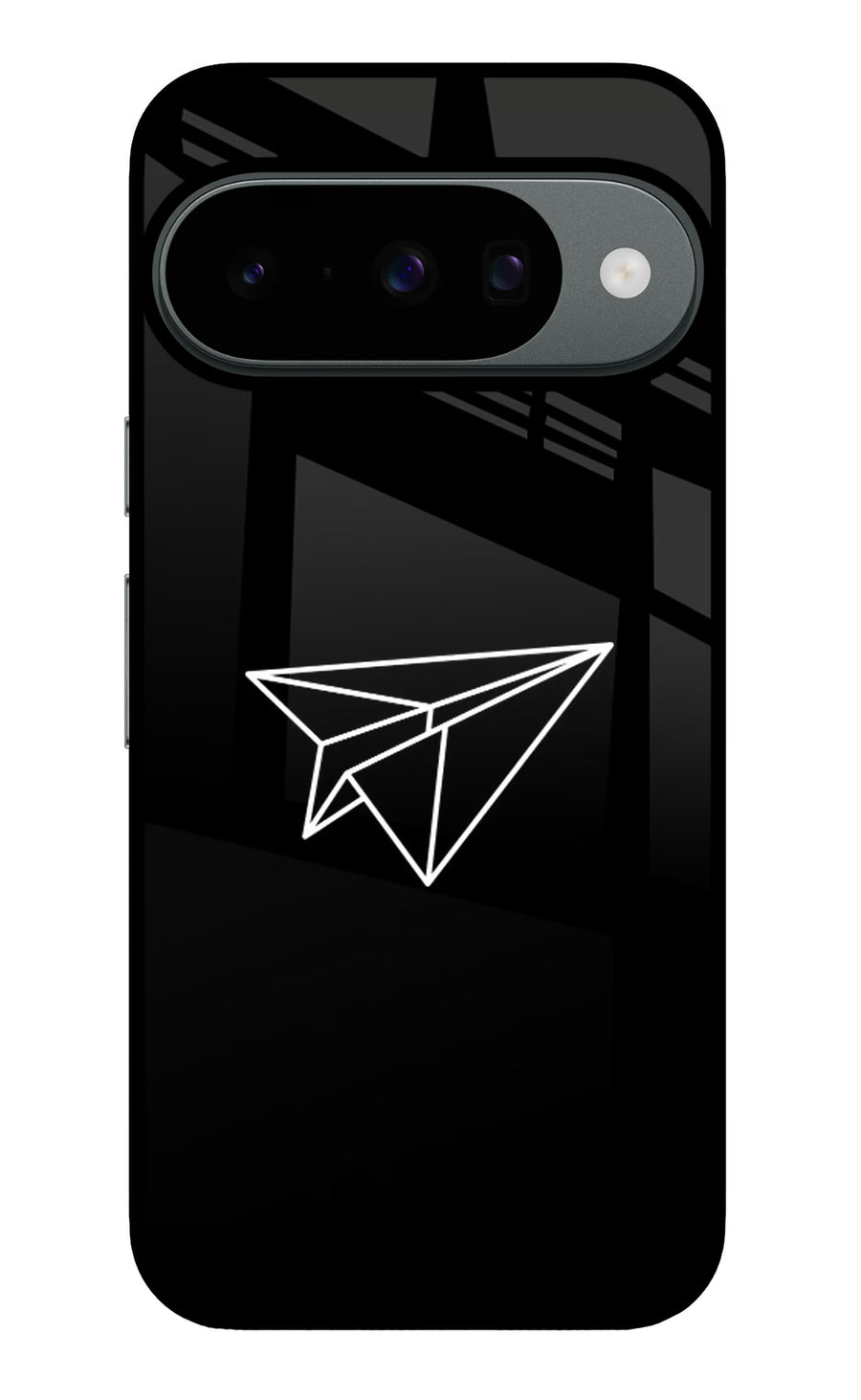 Paper Plane White Google Pixel 10 Back Cover, Metal case