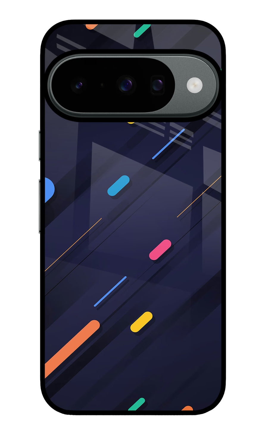 Abstract Design Google Pixel 10 Back Cover, Metal case