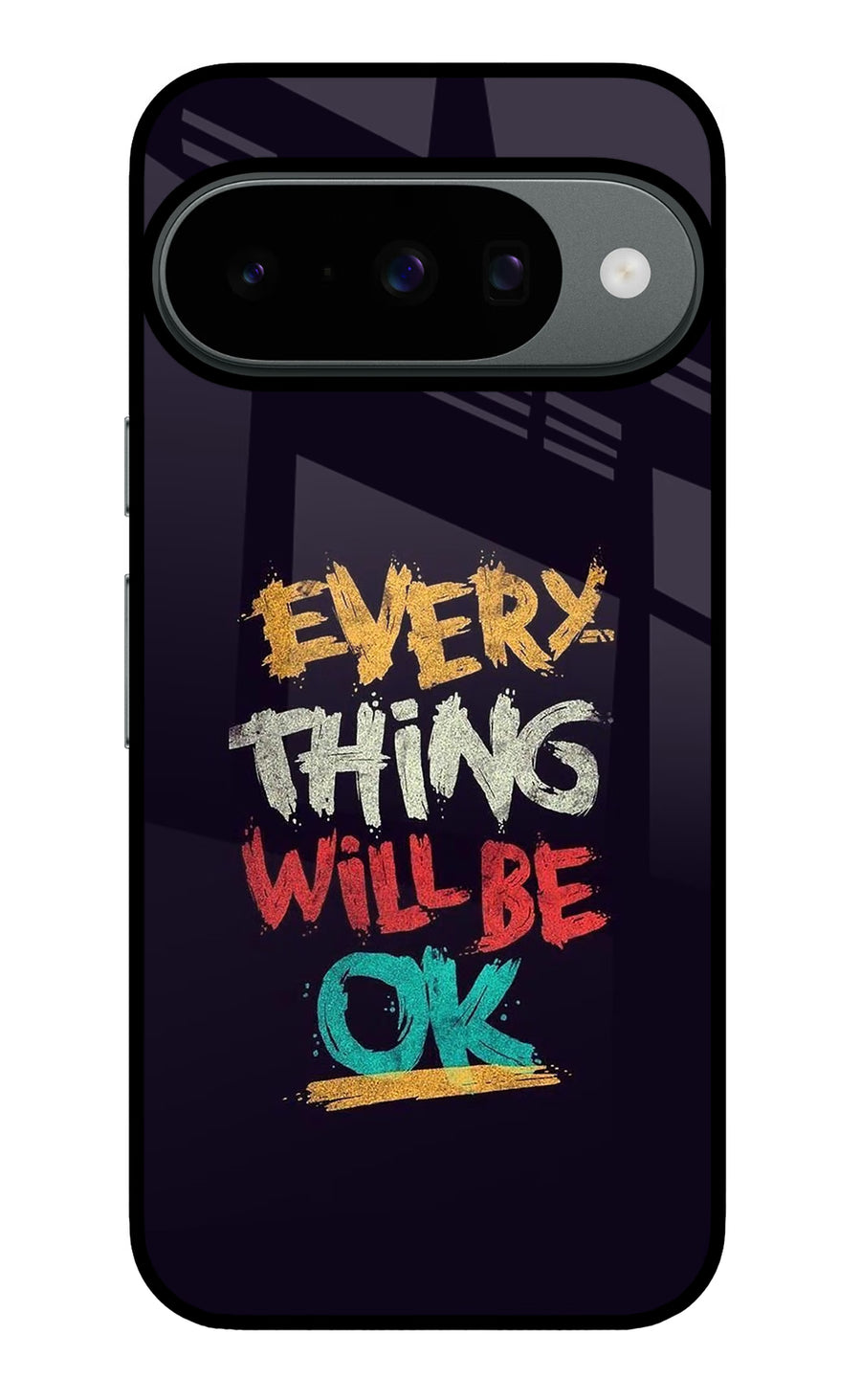 Everything Will Be Ok Google Pixel 10 Back Cover, Metal case