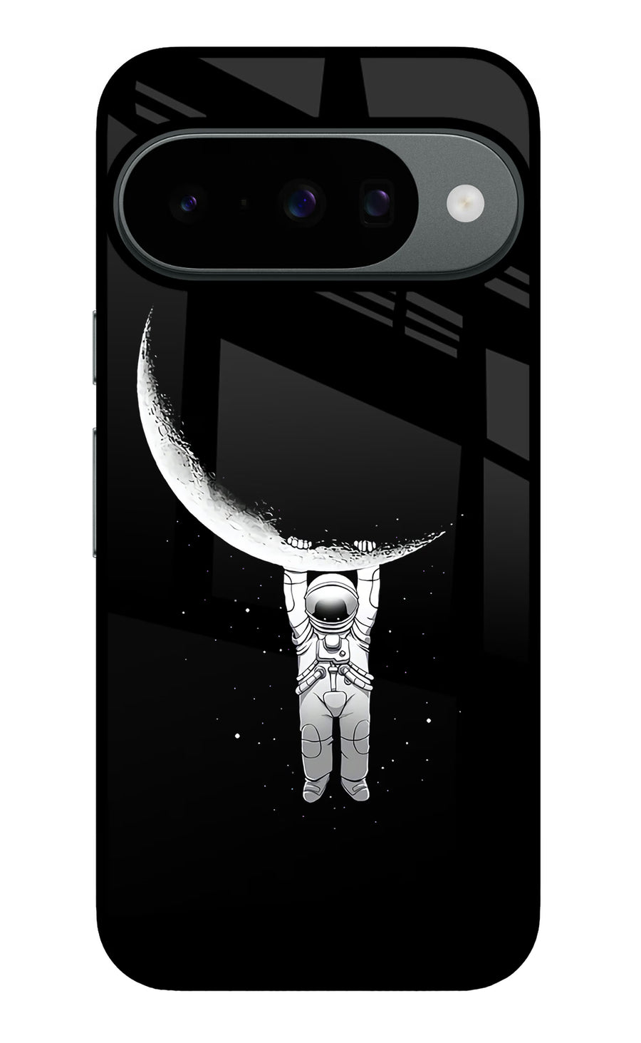 Moon Space Google Pixel 10 Back Cover, Metal case