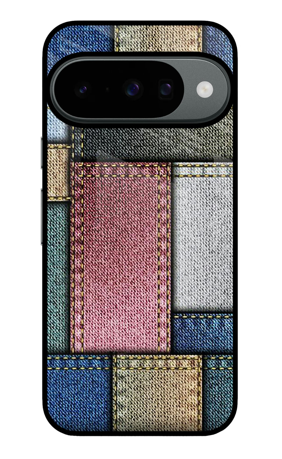 Multicolor Jeans Google Pixel 10 Back Cover, Metal case