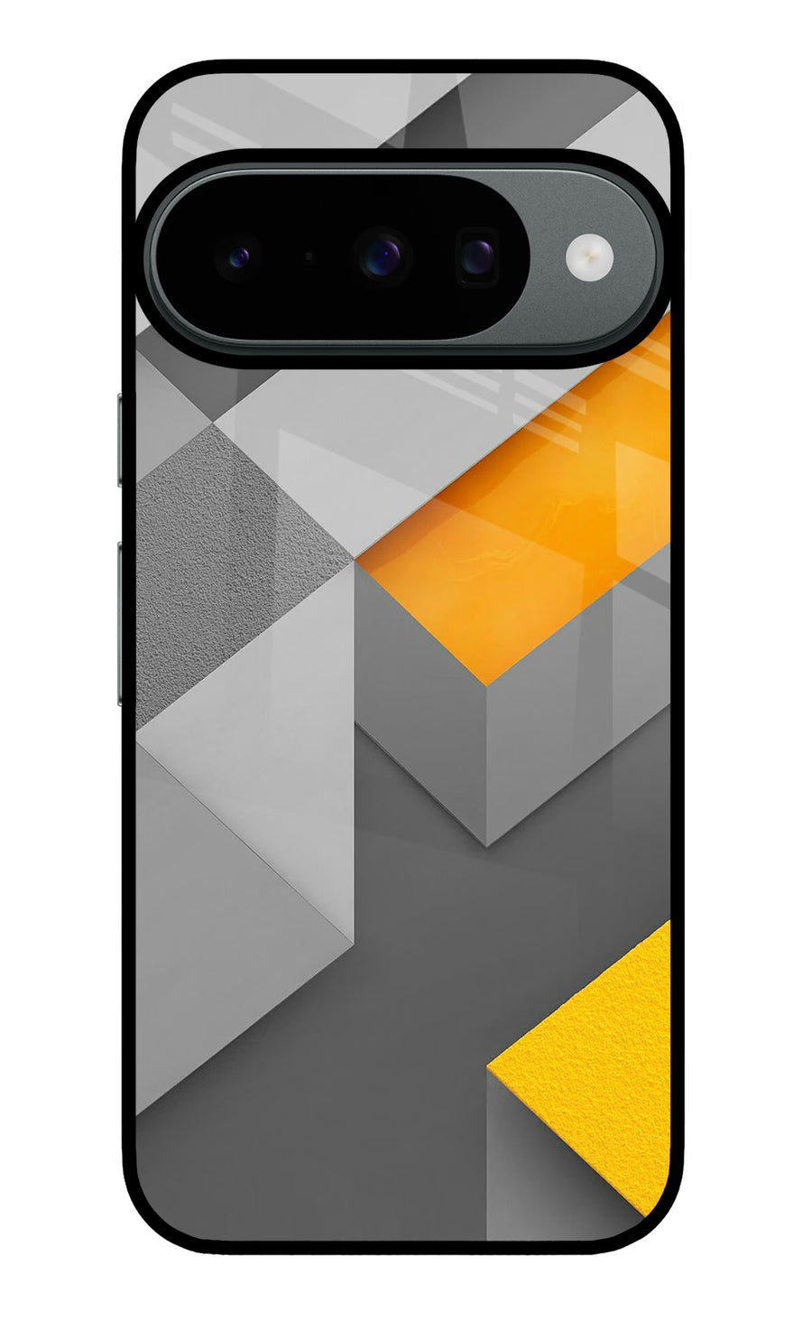 Abstract Google Pixel 10 Back Cover, Metal case
